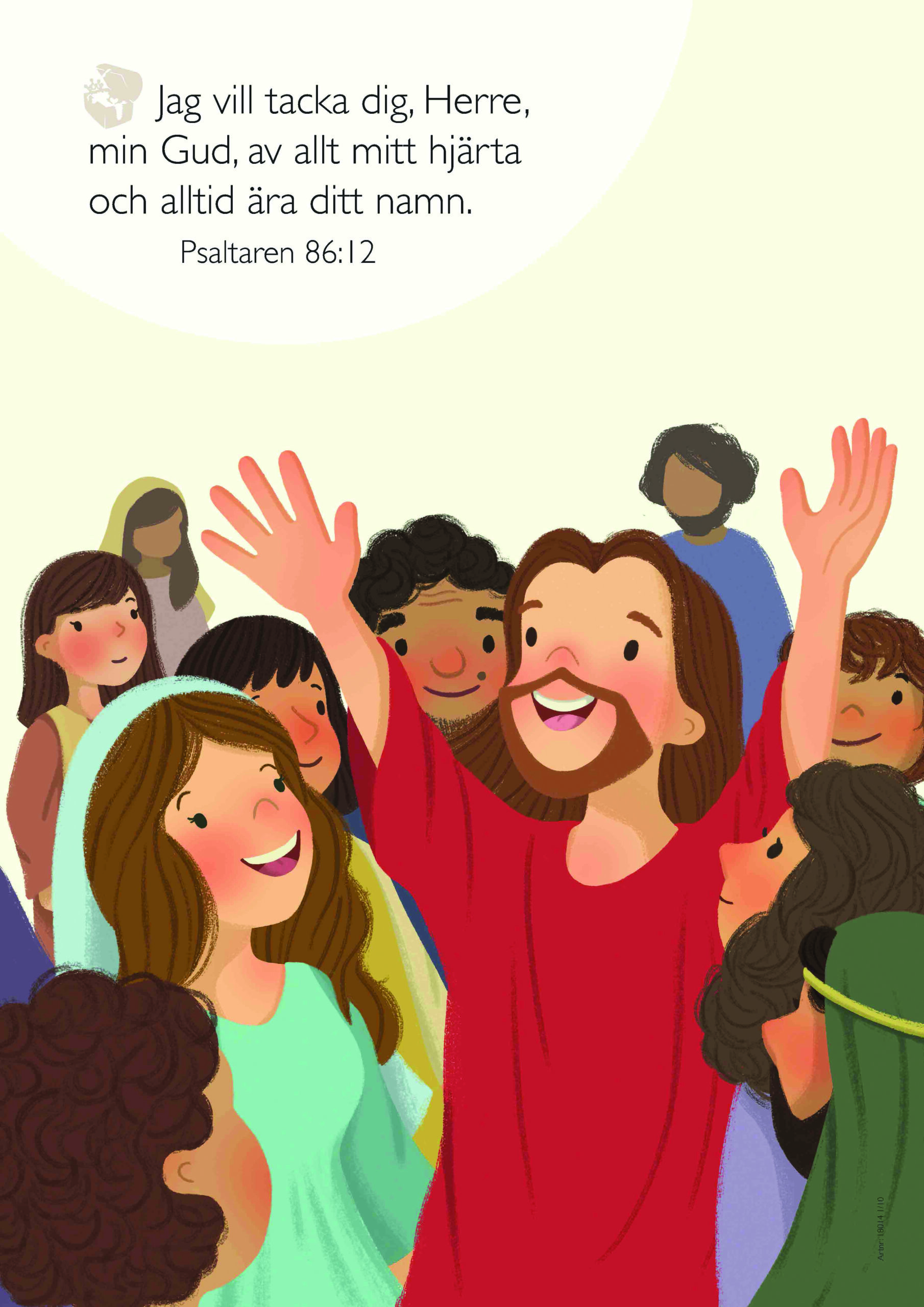 Minnesversaffisch – Ps 86:12