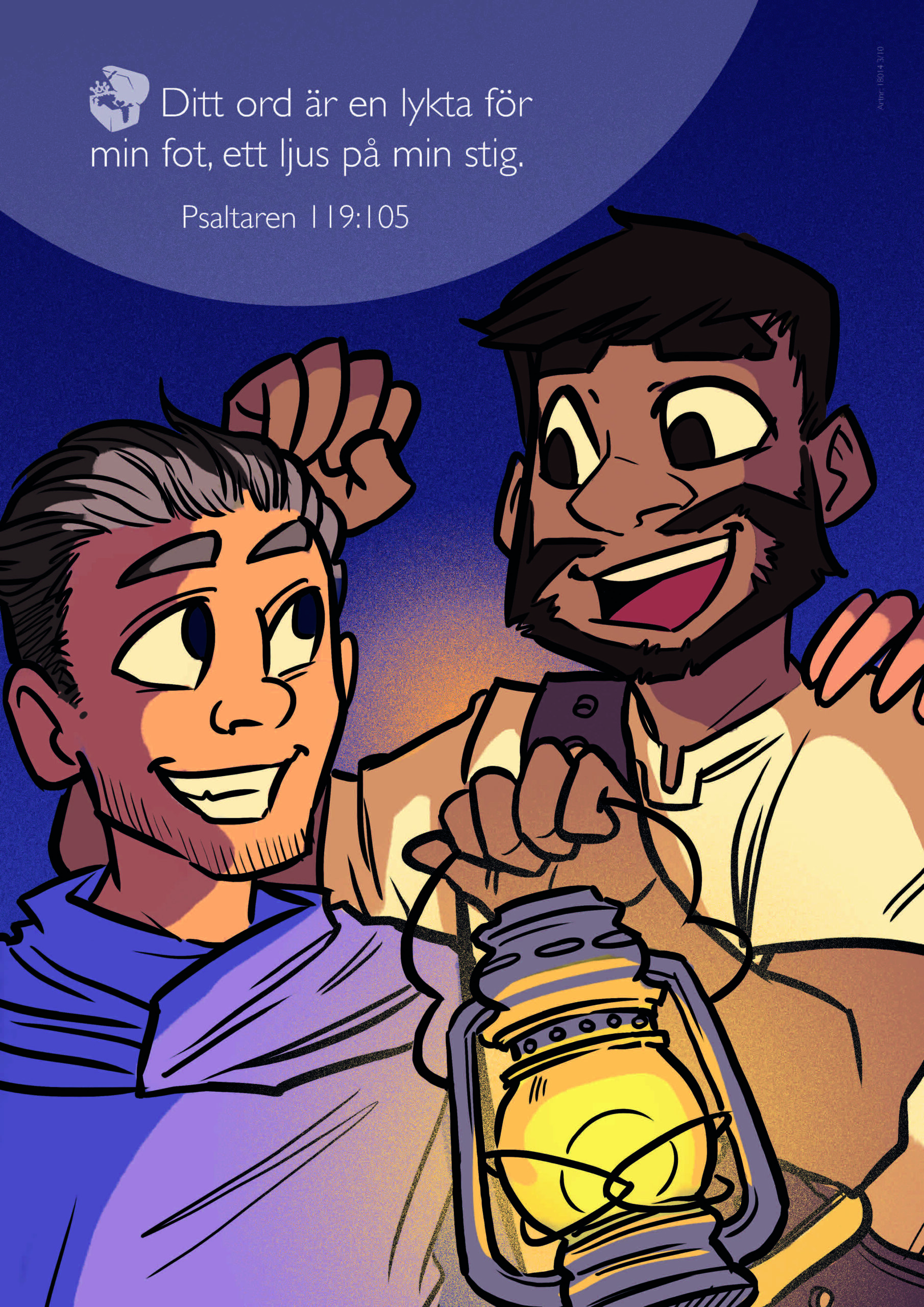 Minnesversaffisch – Ps 119:105