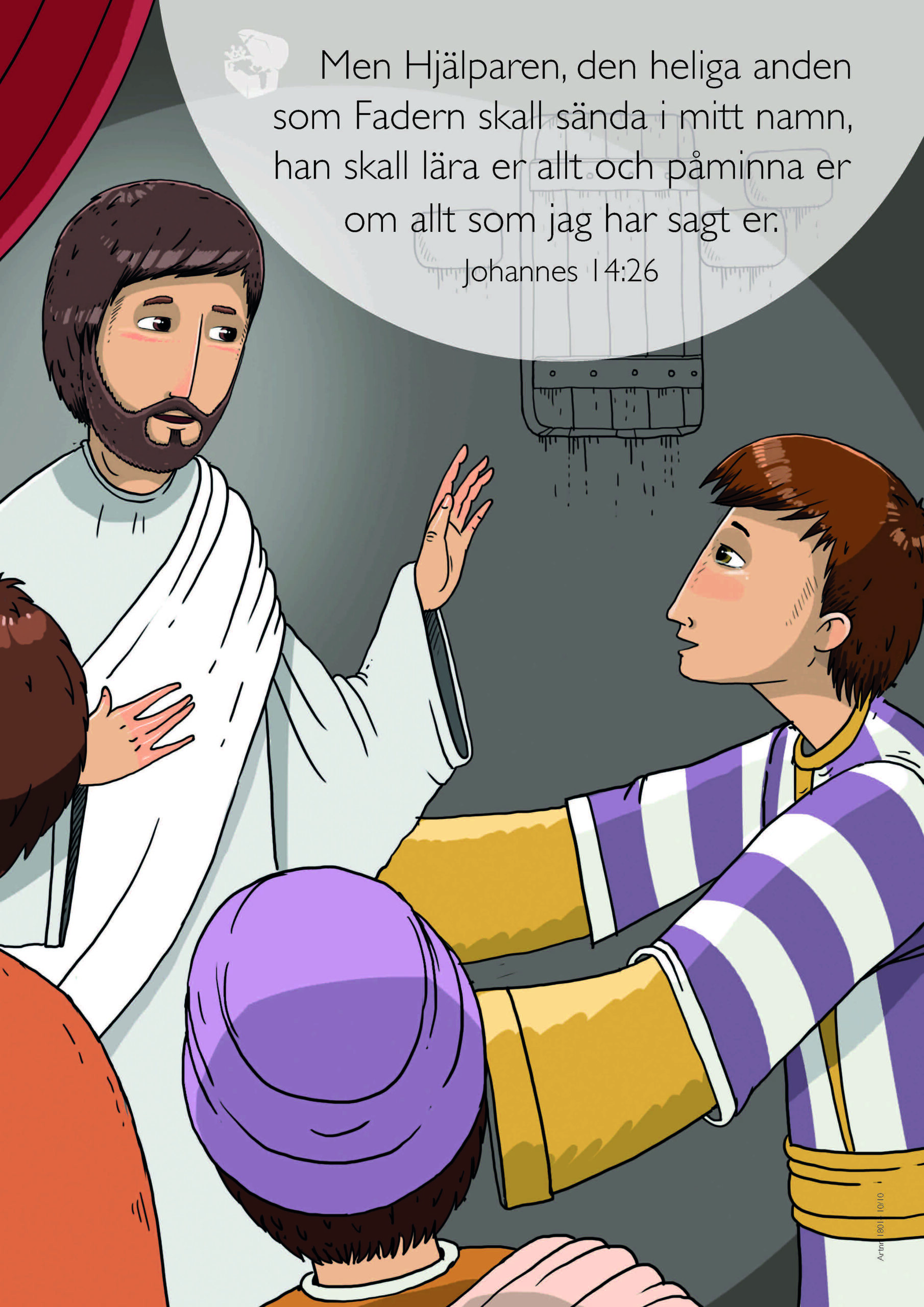 Minnesversaffisch – Joh 14:26