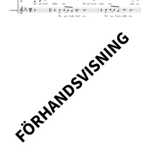 We are God's children (PDF-not)